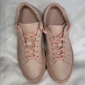 Greats Royal Blush Pink Leather Sneakers - Made in Italy - Size 8.5